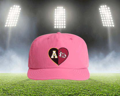 Split Heart Logos Surf Hat - Tailgate Vibes
